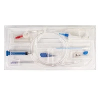 ¿Cuáles son las contraindicaciones para el uso de un kit de tubo de drenaje t...